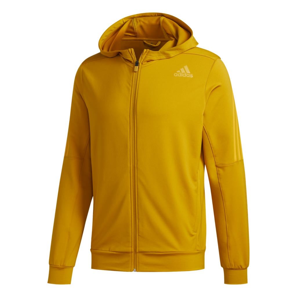 adidas AeroReady 3 Stripes Cold Weather Mens Training Hoody - Black