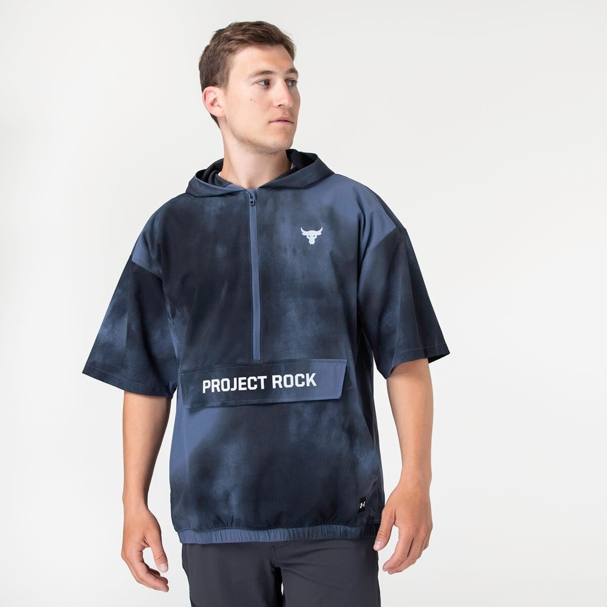 UNDER ARMOUR MEN'S PROJECT ROCK WARM UP HOODED JACKET | Jackets