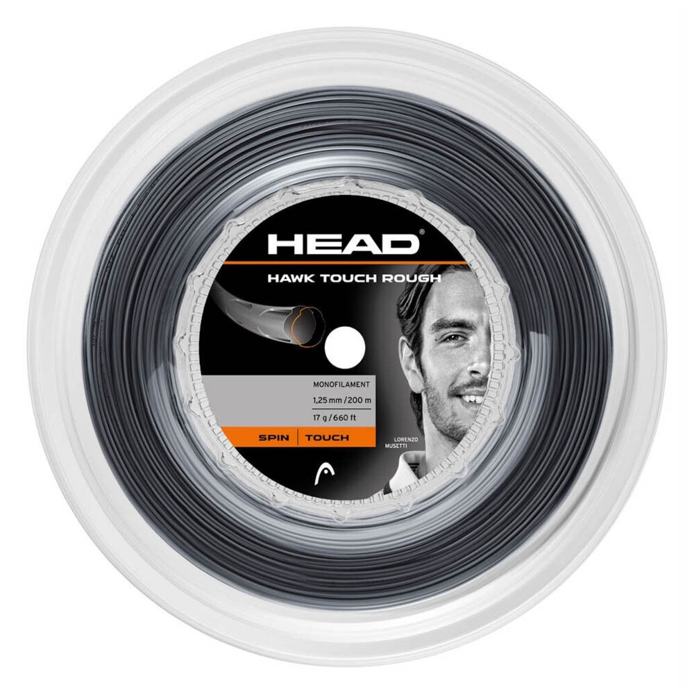 HEAD HAWK TOUCH ROUGH 200M REEL | Strings | Sportland