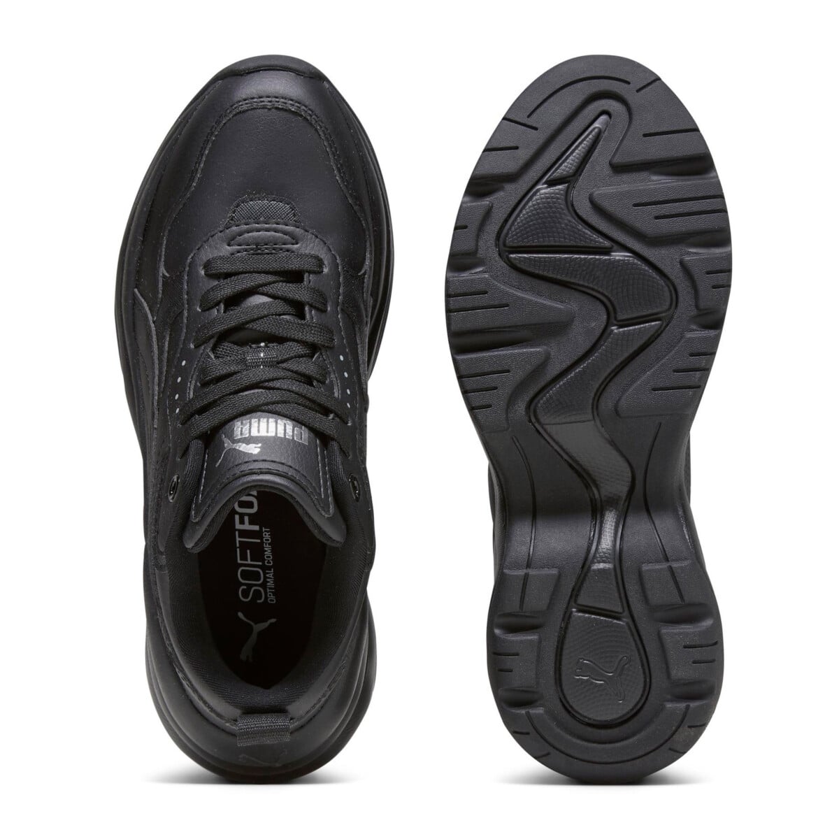 Wedge Puma Cilia Nere PUMA WOMEN'S CILIA WEDGE SNEAKERS Leisure Shoes Sportland