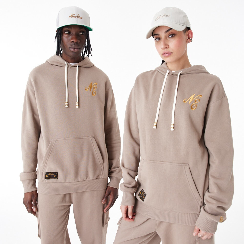 NEW ERA MEN'S SCRIPT LOGO OVERSIZED PULLOVER HOODIE | Hoodies and ...
