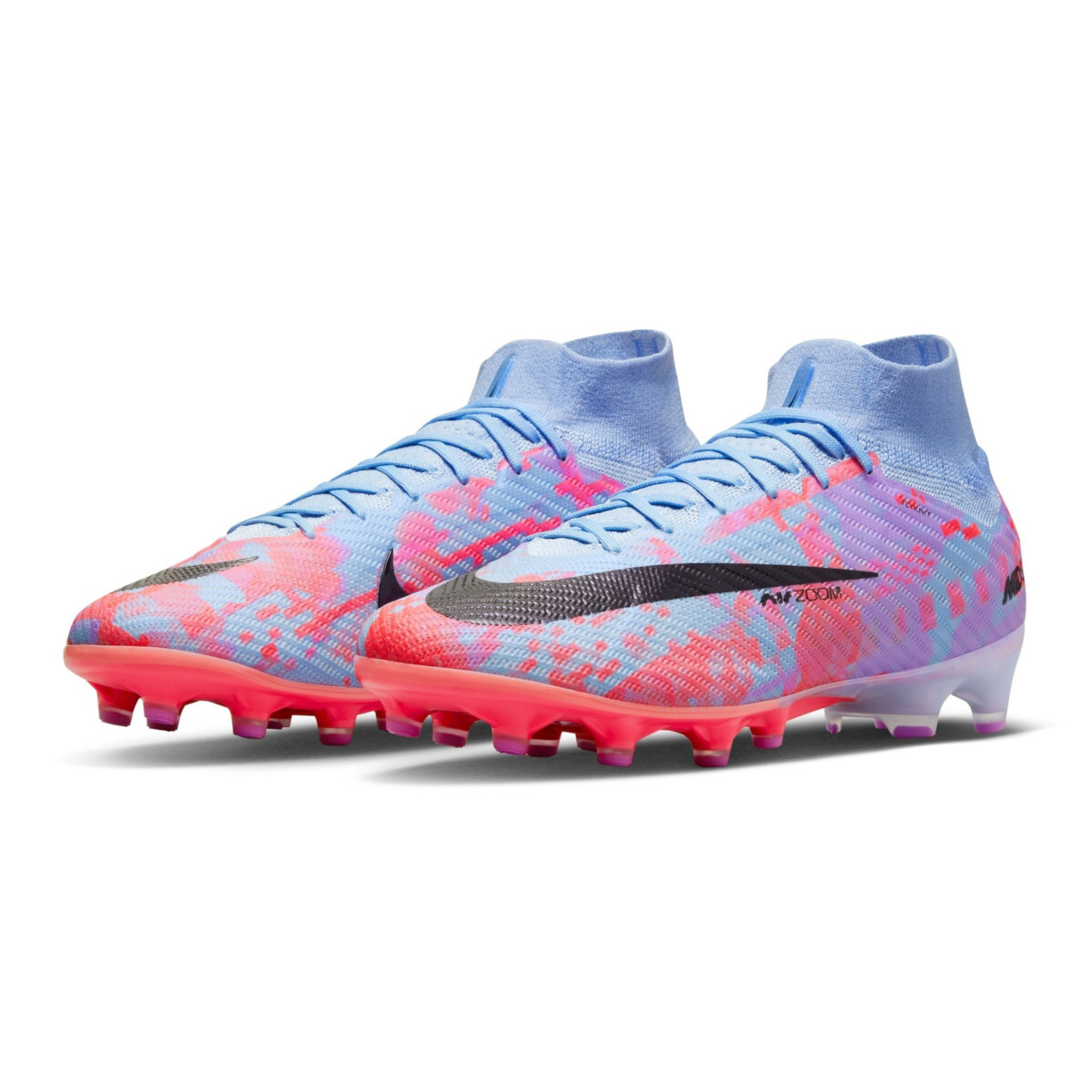 Nike Mercurial サッカースパイク エリート ag ブルー/ピンク Nike Mercurial サッカースパイク エリート ag ブルー/ピンク Nike Air