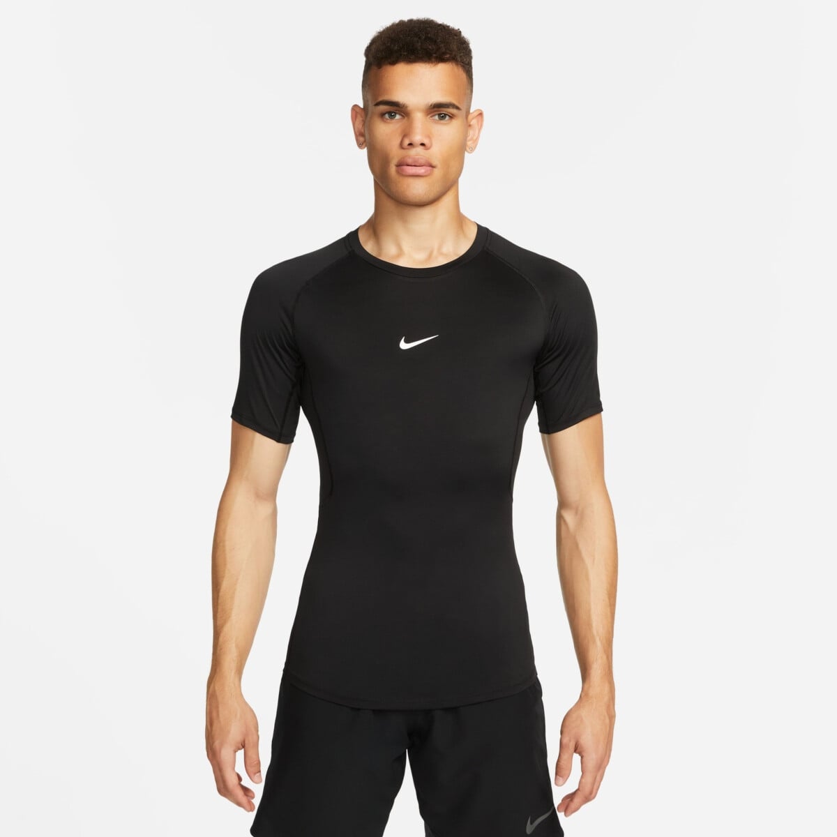 Basketball Nike Pro DRI-FIT スポーツブラ XXL NIKE PRO DRI-FIT TIGHT SHORT-SLEEVE FITNESS TOP | Baselayer