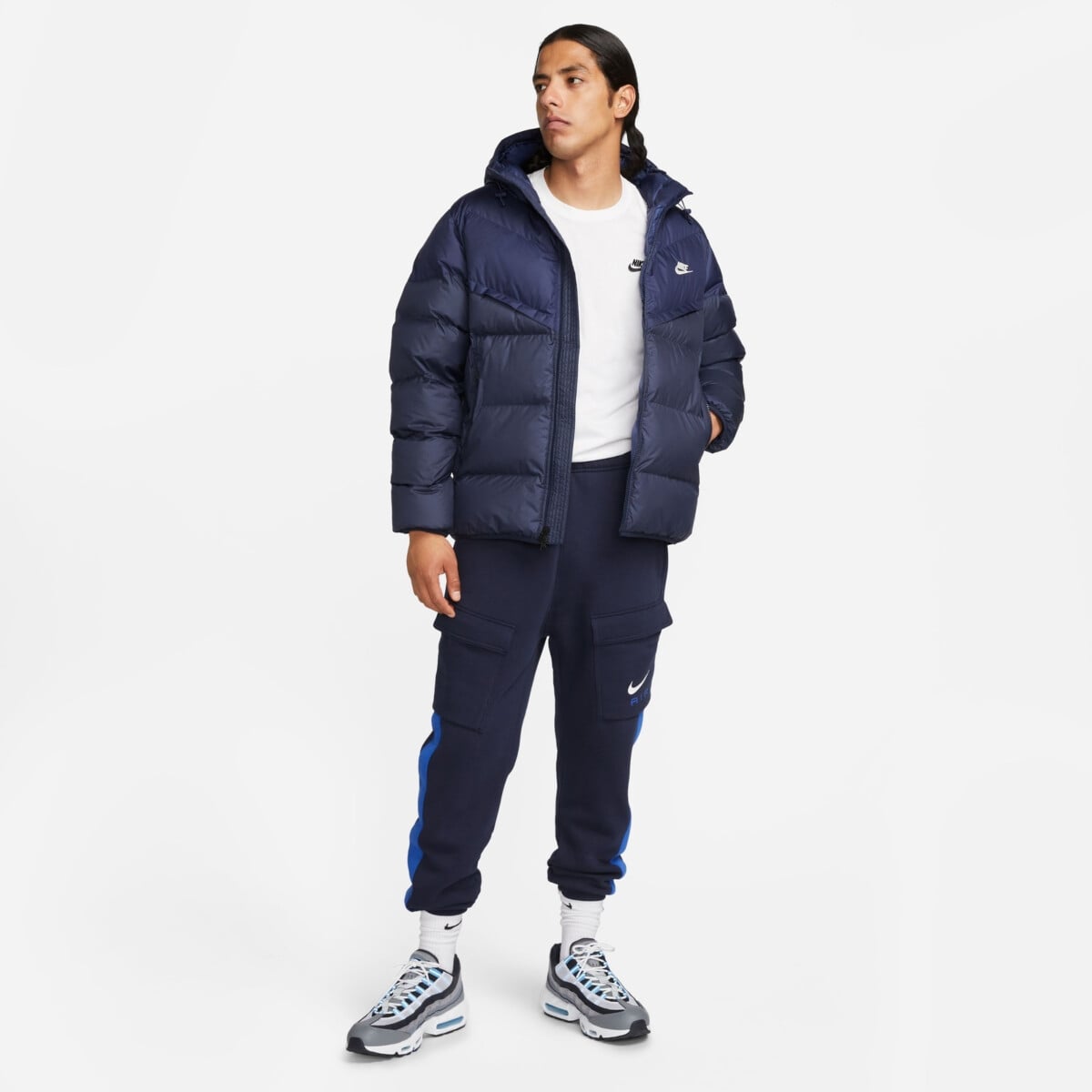 NIKE STORM-FIT WINDRUNNER PRIMALOFT® MEN'S HOODED PUFFER JACKET