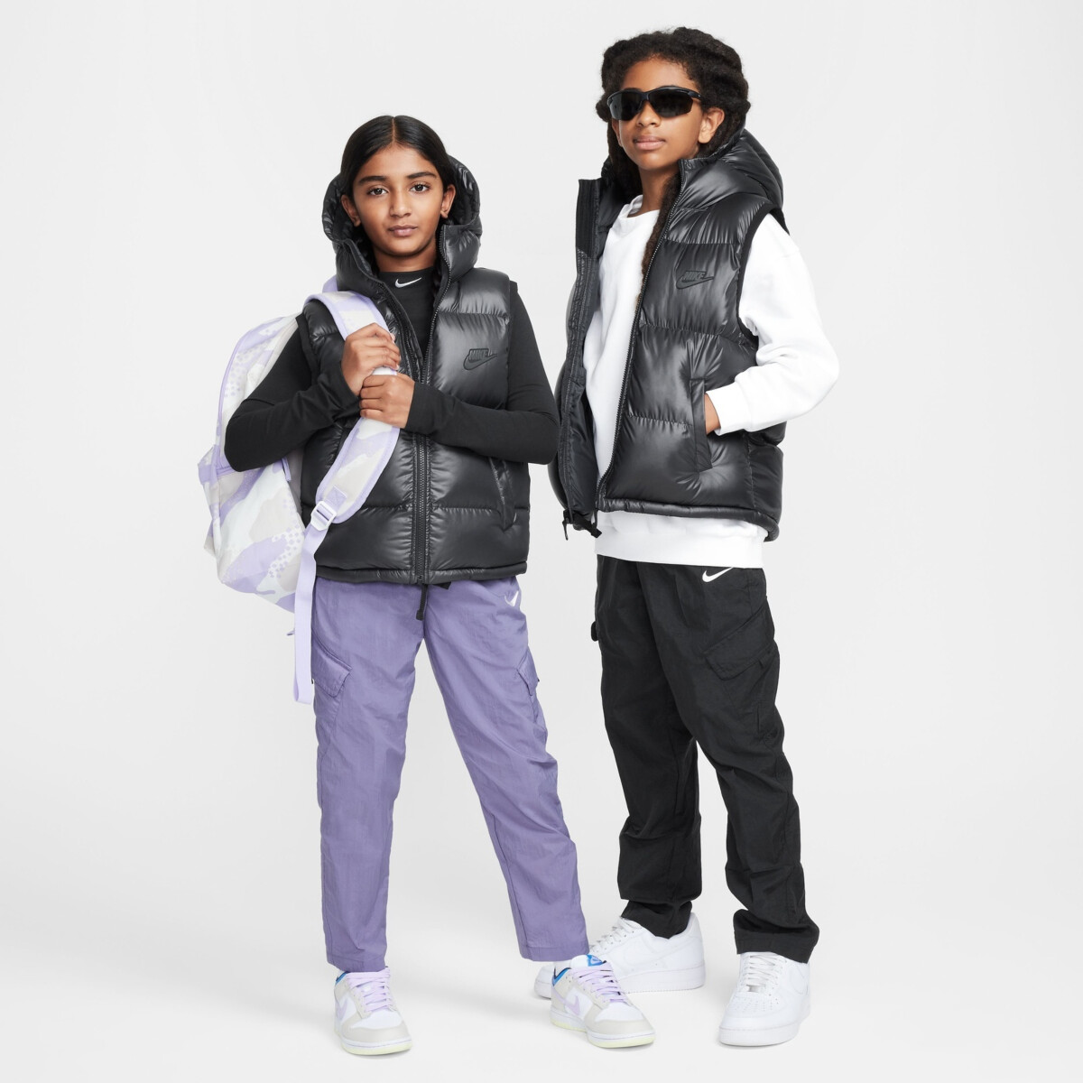 NIKE SPORTSWEAR HEAVYWEIGHT EASYON BIG KIDS' THERMA-FIT REPEL