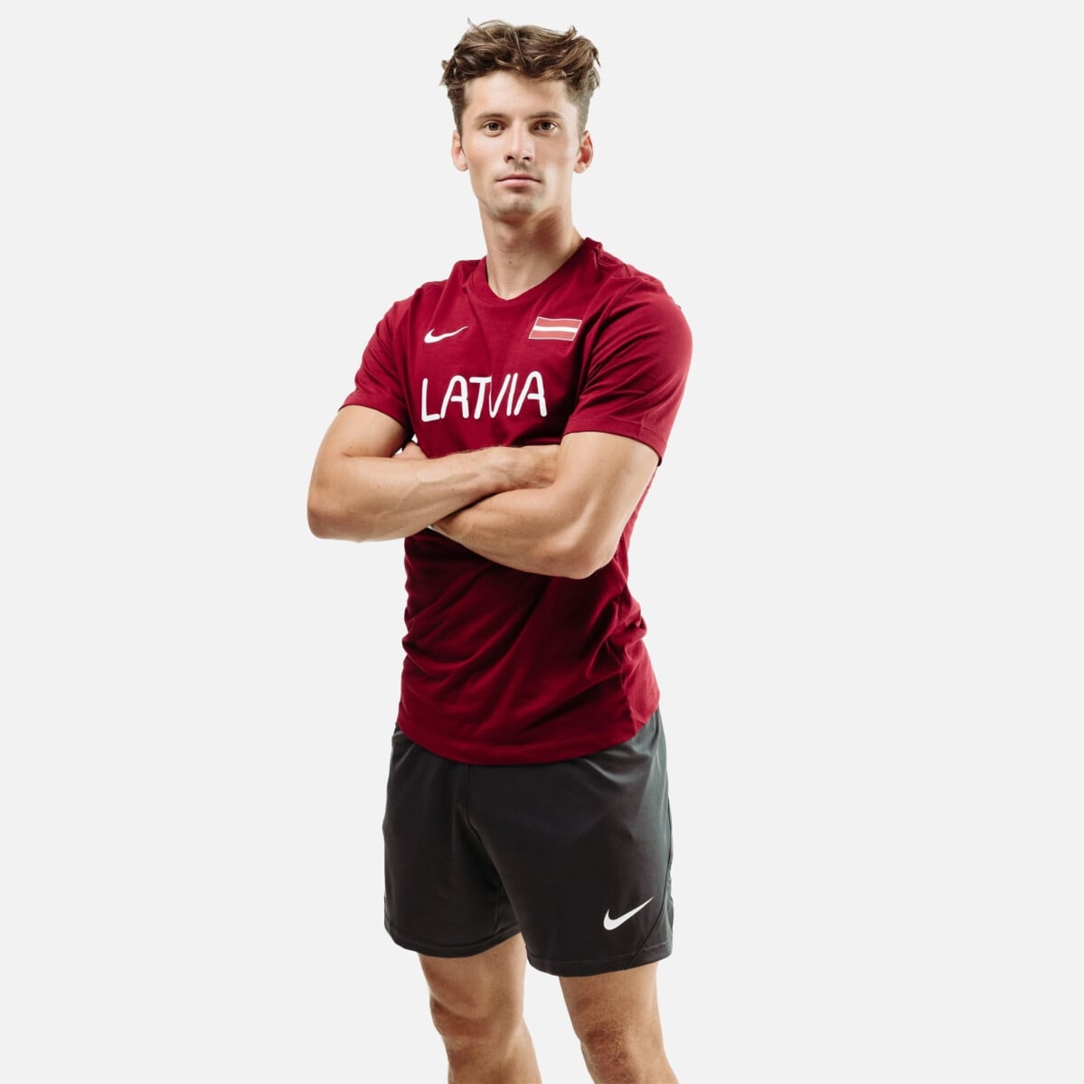 NIKE TEAM LATVIA 24 MEN'S DRI-FIT T-SHIRT | Tops and Shirts