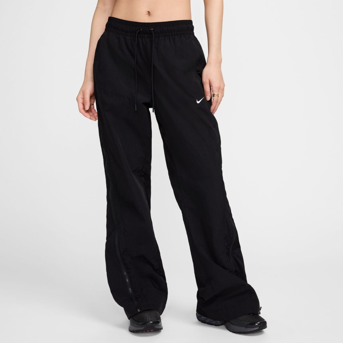 NIKE SPORTSWEAR COLLECTION WOMEN'S MID-RISE REPEL ZIP PANTS