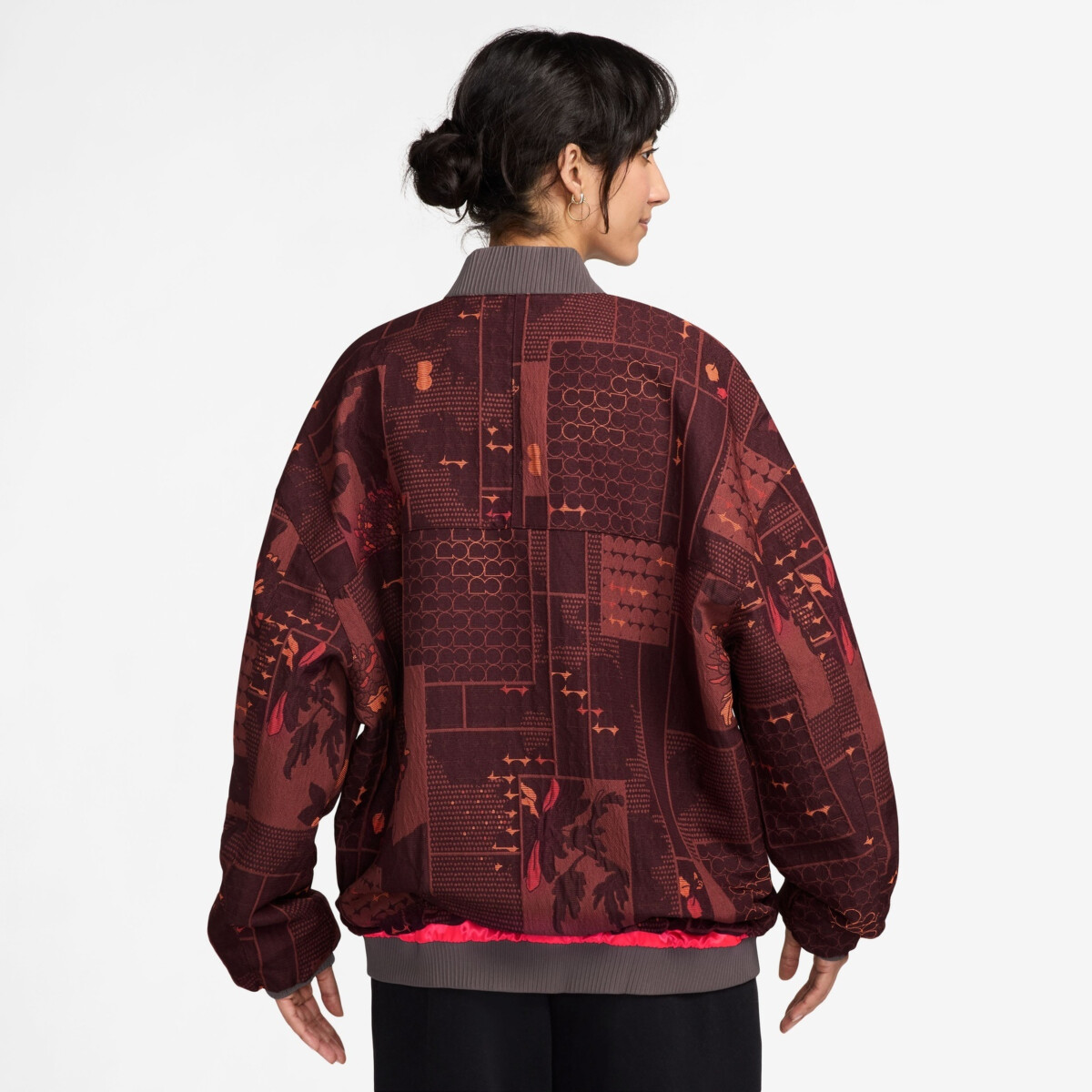 NIKE NAOMI OSAKA WOMEN'S JACQUARD JACKET | Jackets and Parkas