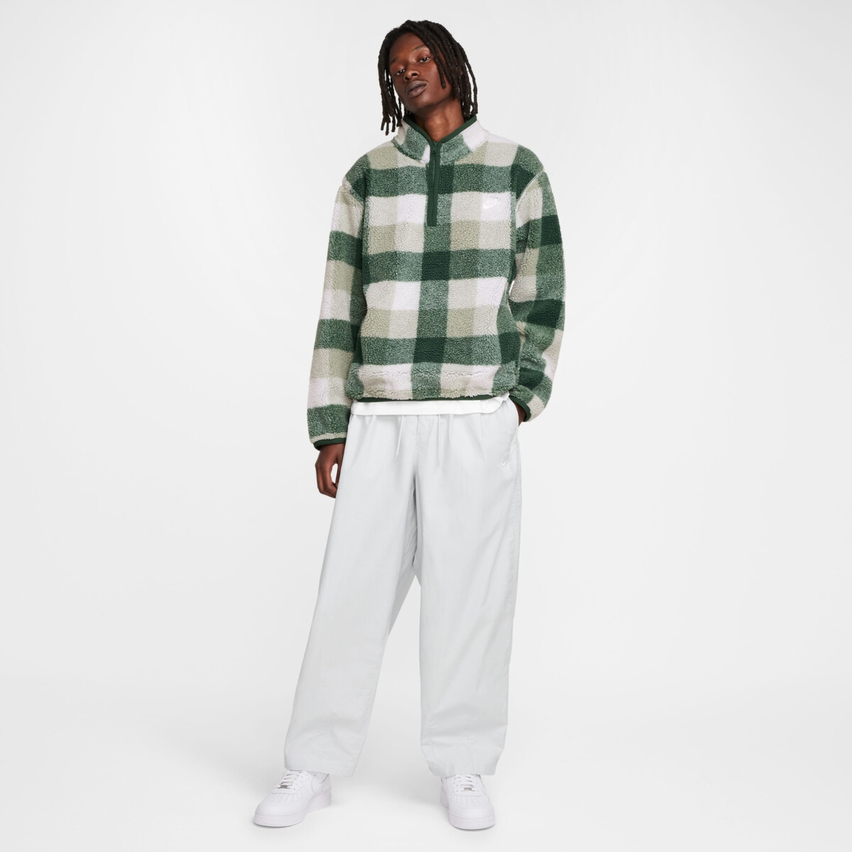 NIKE CLUB MEN'S WINTERIZED HALF-ZIP | Hoodies and Sweatshirts