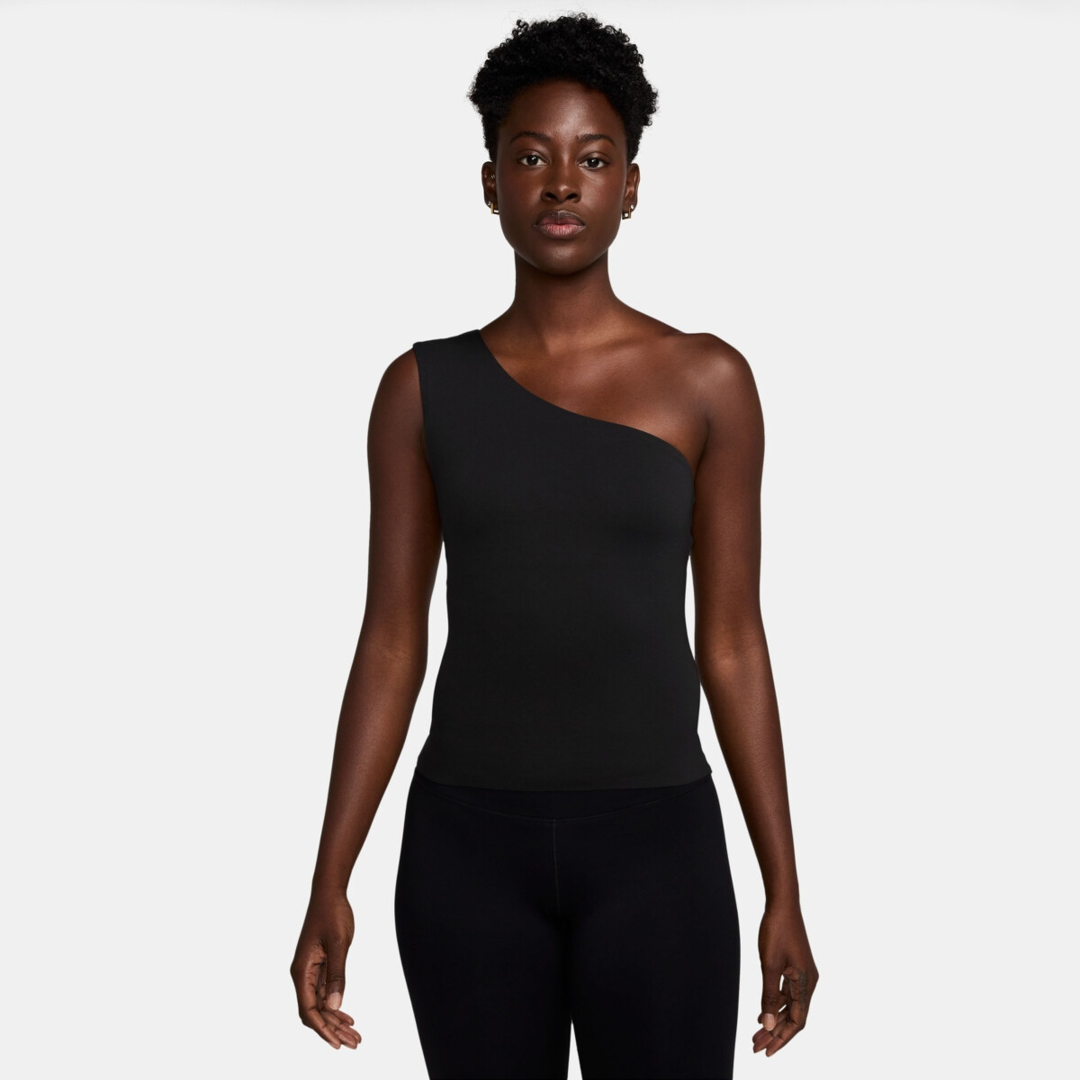 NIKE ZENVY WOMEN'S DRI-FIT ASYMMETRICAL TANK TOP | Tops and Shirts