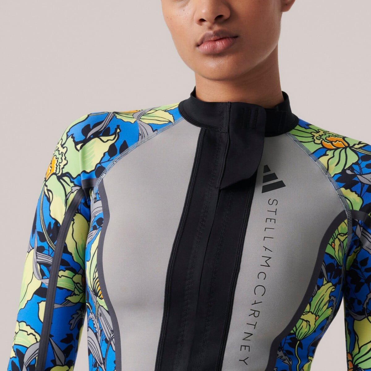 ADIDAS BY STELLA MCCARTNEY WOMEN'S TRUENATURE LONG SLEEVE SWIMSUIT