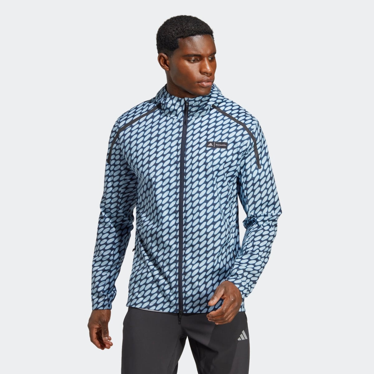 タグ付き 新品未使用 Adidas × marimekko ランニングウェア ADIDAS MEN'S ADIDAS X MARIMEKKO MARATHON JACKET | Jackets and