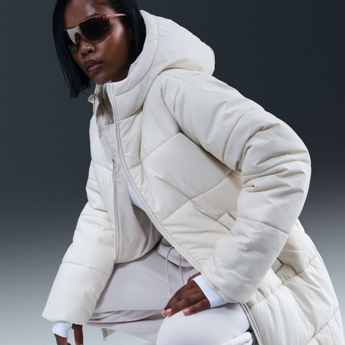 ナイキラボ  ダウン NIKE SPORTSWEAR CLASSIC THERMA-FIT LOOSE HOODED PARKA | Jackets