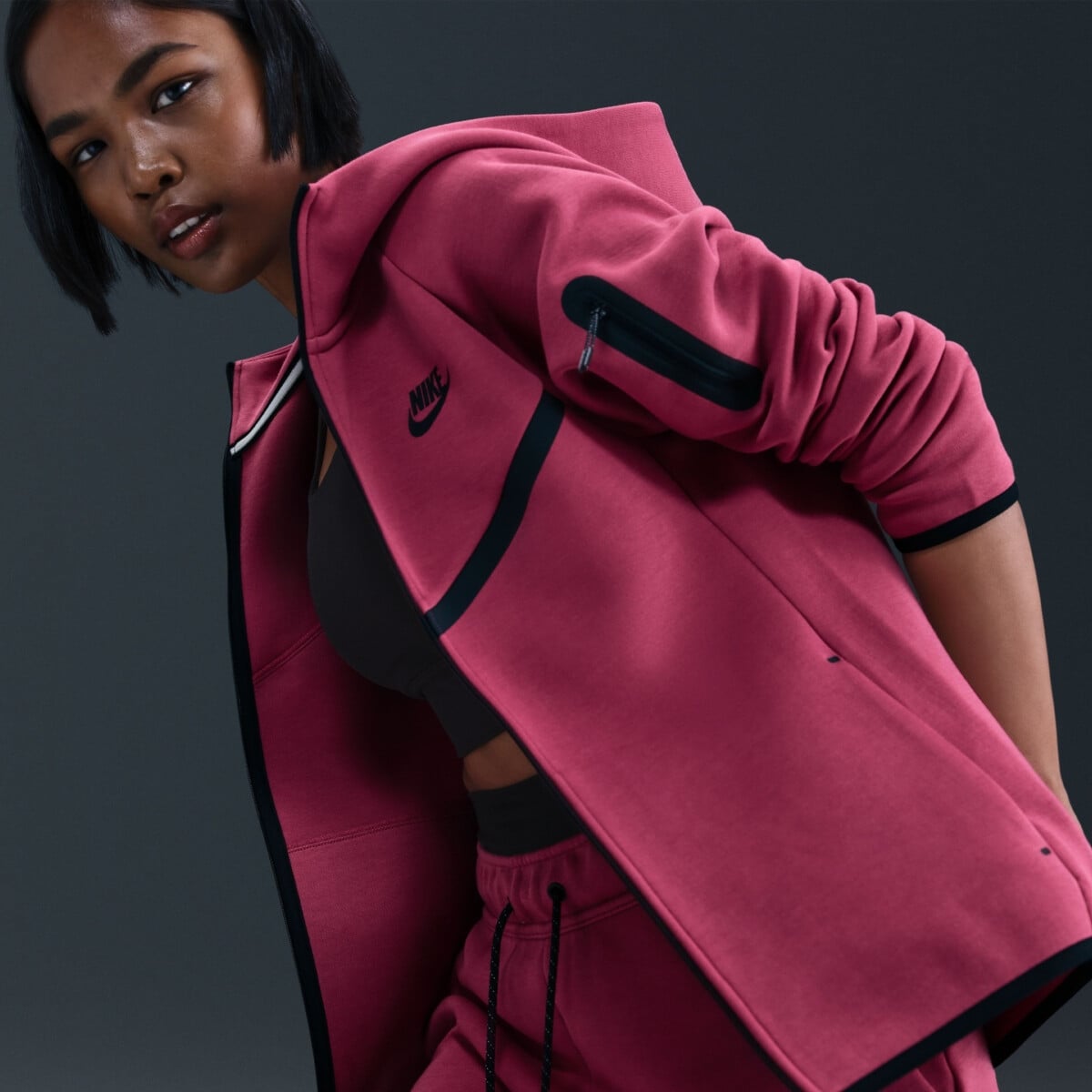 NIKE SPORTSWEAR TECH FLEECE WINDRUNNER FULL-ZIP HOODIE | Hoodies