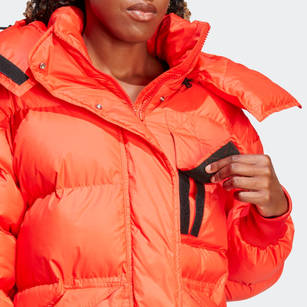 ADIDAS BY STELLA MCCARTNEY WOMENS TRUENATURE LONG PADDED JACKET