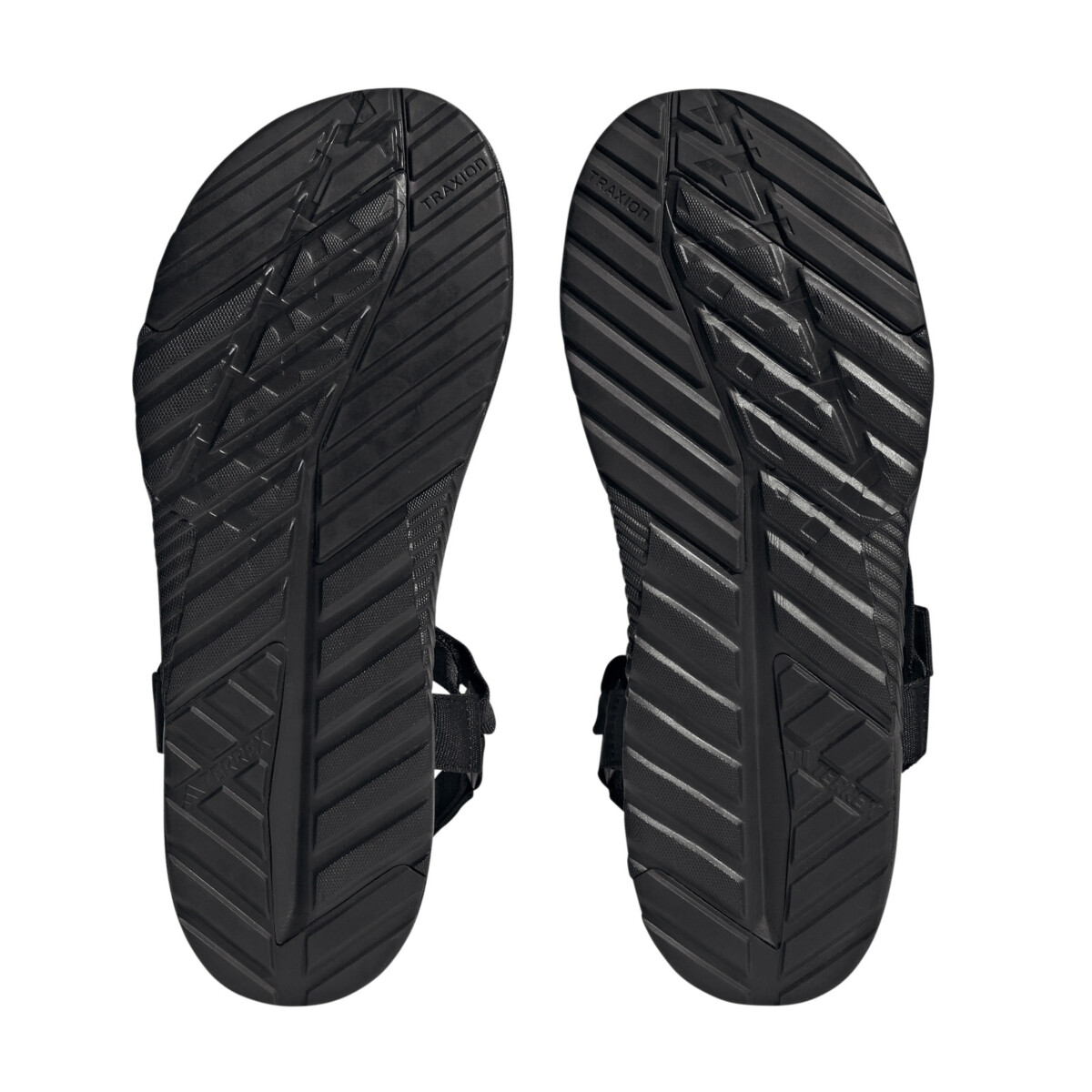 Adidas Unisex Terrex‎ Hydroterra Light Adjustable Sandals Orange/Black M9 W10 Shoes - Terrex Hydroterra Light Sandals - Black | adidas Oman main image 4