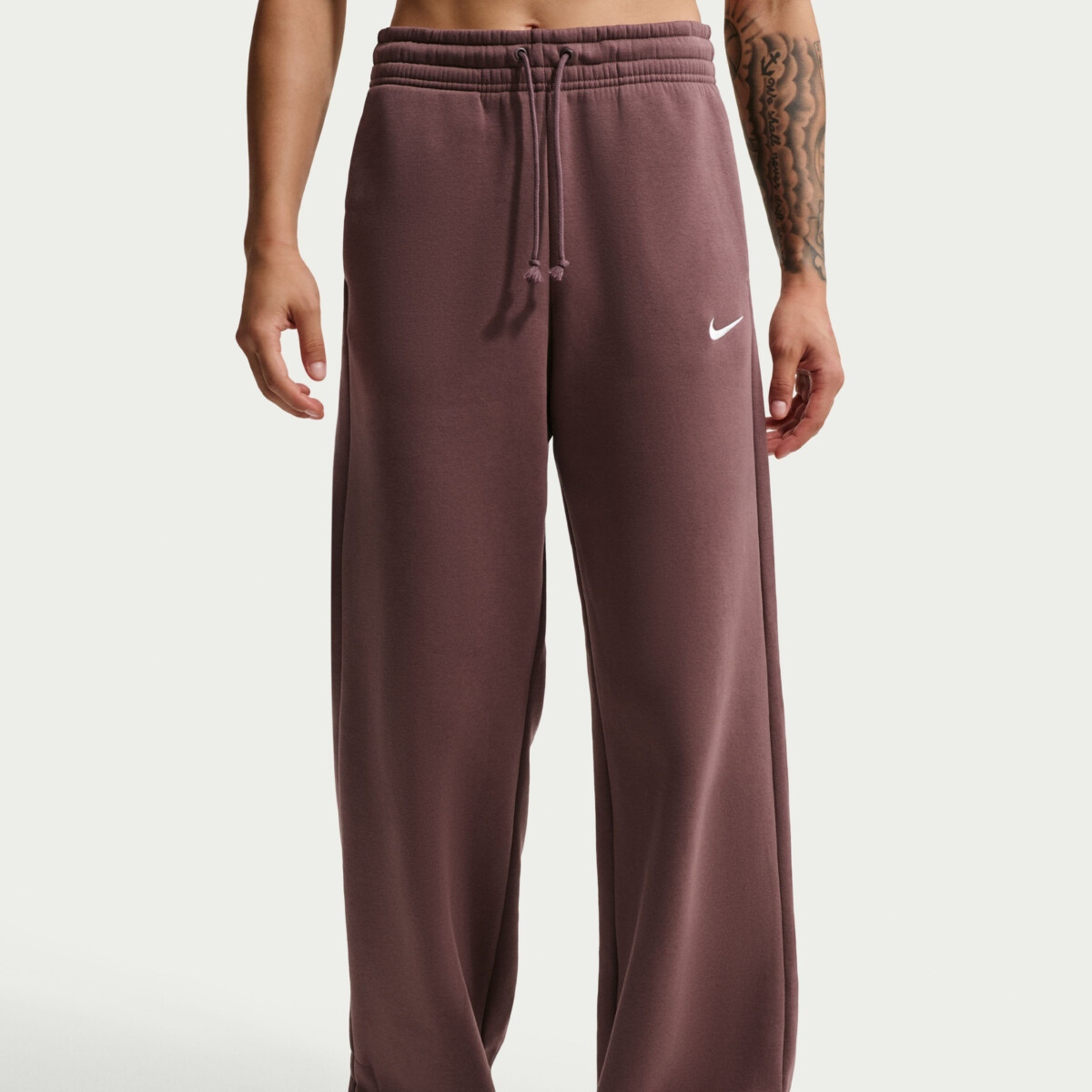 NIKE SPORTSWEAR PHOENIX FLEECE HIGH RISE WIDE-LEG PANTS | Pants