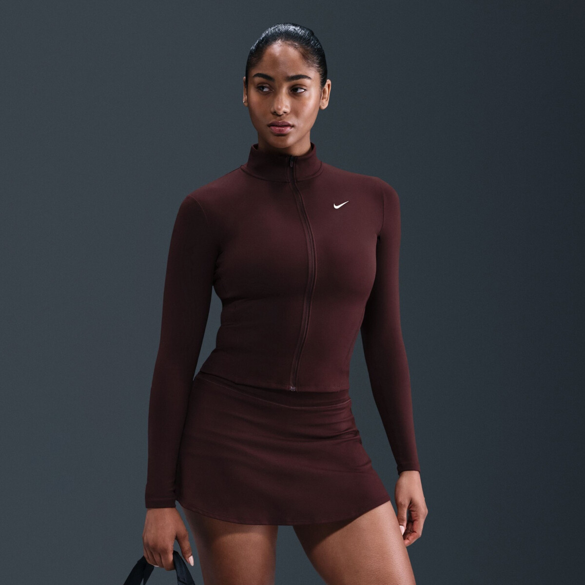 NIKE ONE FITTED DRI-FIT FULL-ZIP JACKET | Tops and Shirts | Sportland