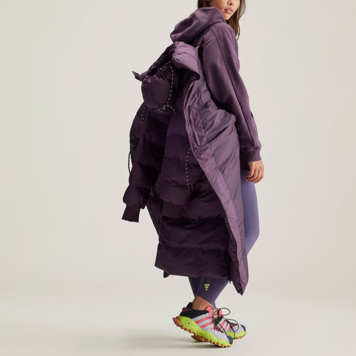 【STELLA McCARTNEY】モッズコート (サイズ：44) ADIDAS BY STELLA MCCARTNEY WOMEN'S LONG PADDED WINTER JACKET
