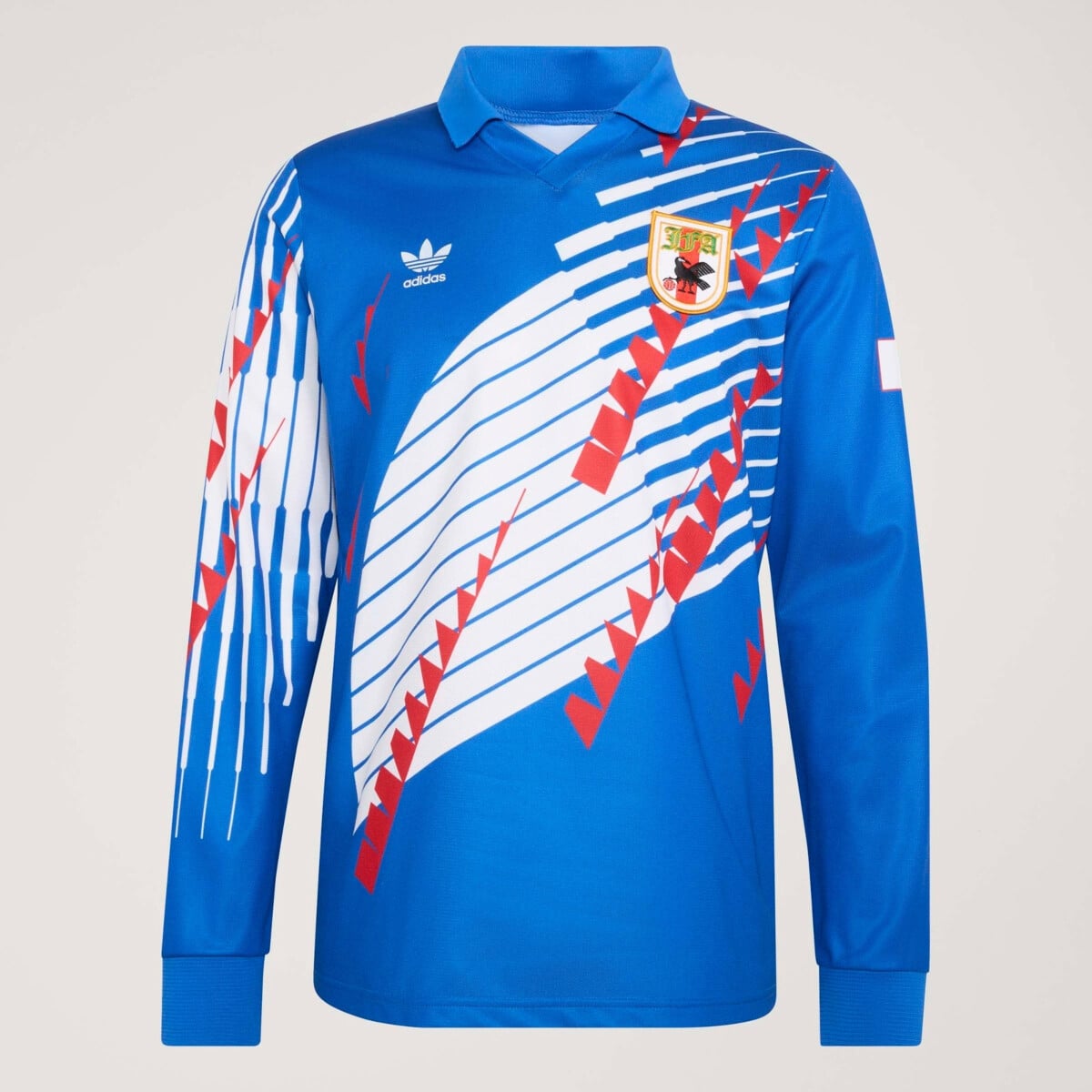  JAPAN 1993  JERSEY L 国内正規 新品 ADIDAS JAPAN HOME LONG SLEEVE JERSEY 1993 | Tops and Shirts