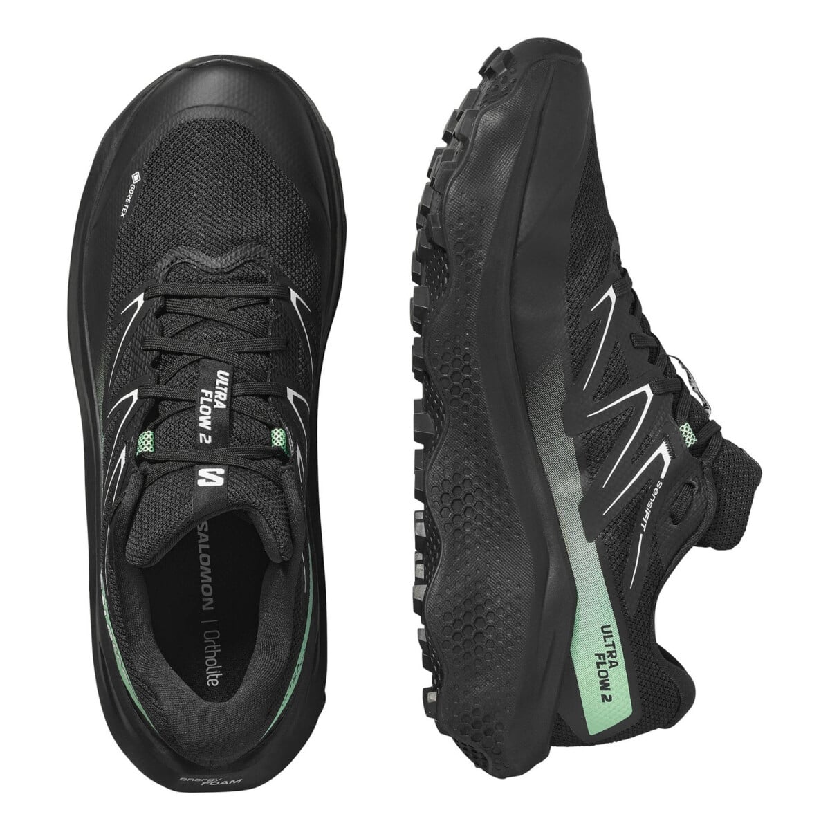 極美品　SALOMON ULTRA FLOW 2 GORE-TEX SALOMON ULTRA FLOW 2 GORE-TEX TRAIL RUNNING SHOES | Running Shoes