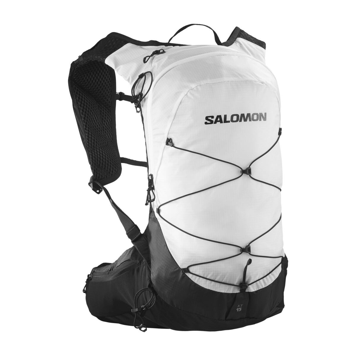 防犯・セキュリティ用品 SALOMON XT15 WHITE/BLACK SALOMON XT 15 RUNNING BACKPACK | Backpacks | Sportland