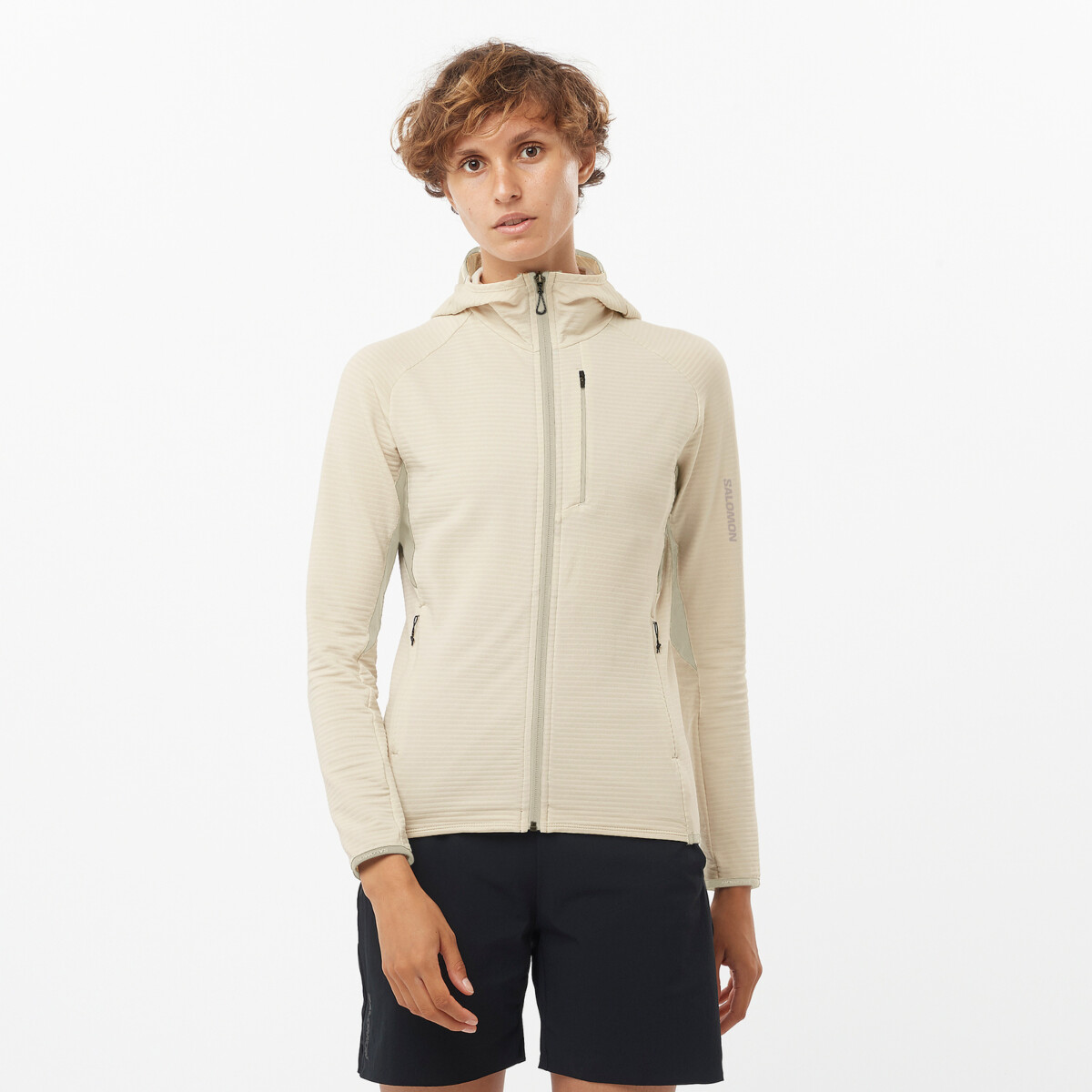 SALOMON WOMEN'S ESSENTIAL LIGHTWARM HOODED JACKET | Hoodies and