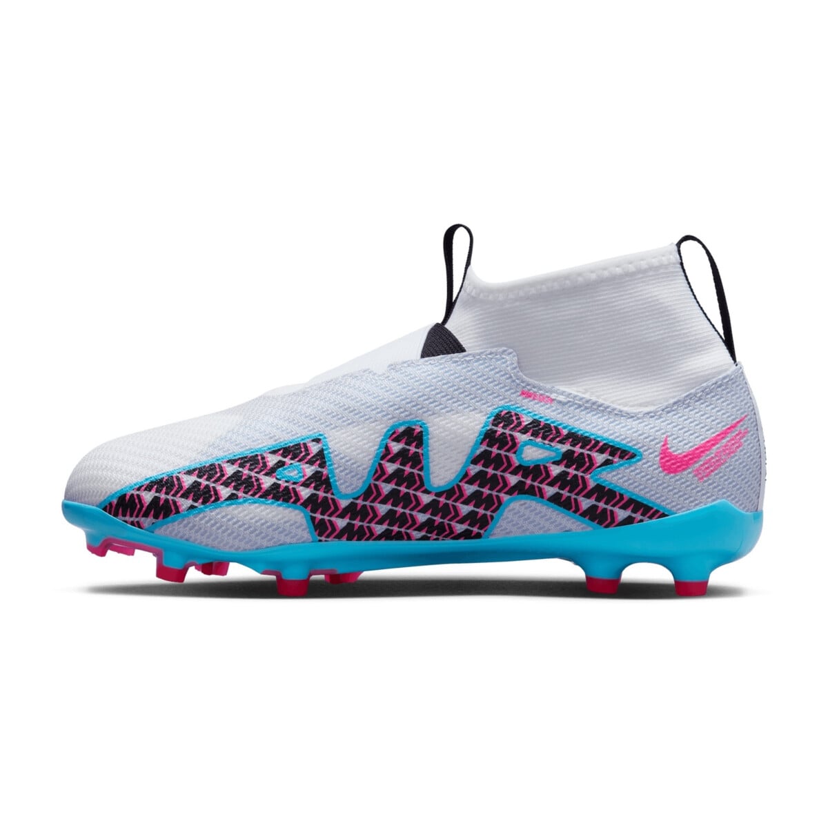 NIKE JR. ZOOM MERCURIAL SUPERFLY 9 PRO FG LITTLE/BIG KIDS' FIRM
