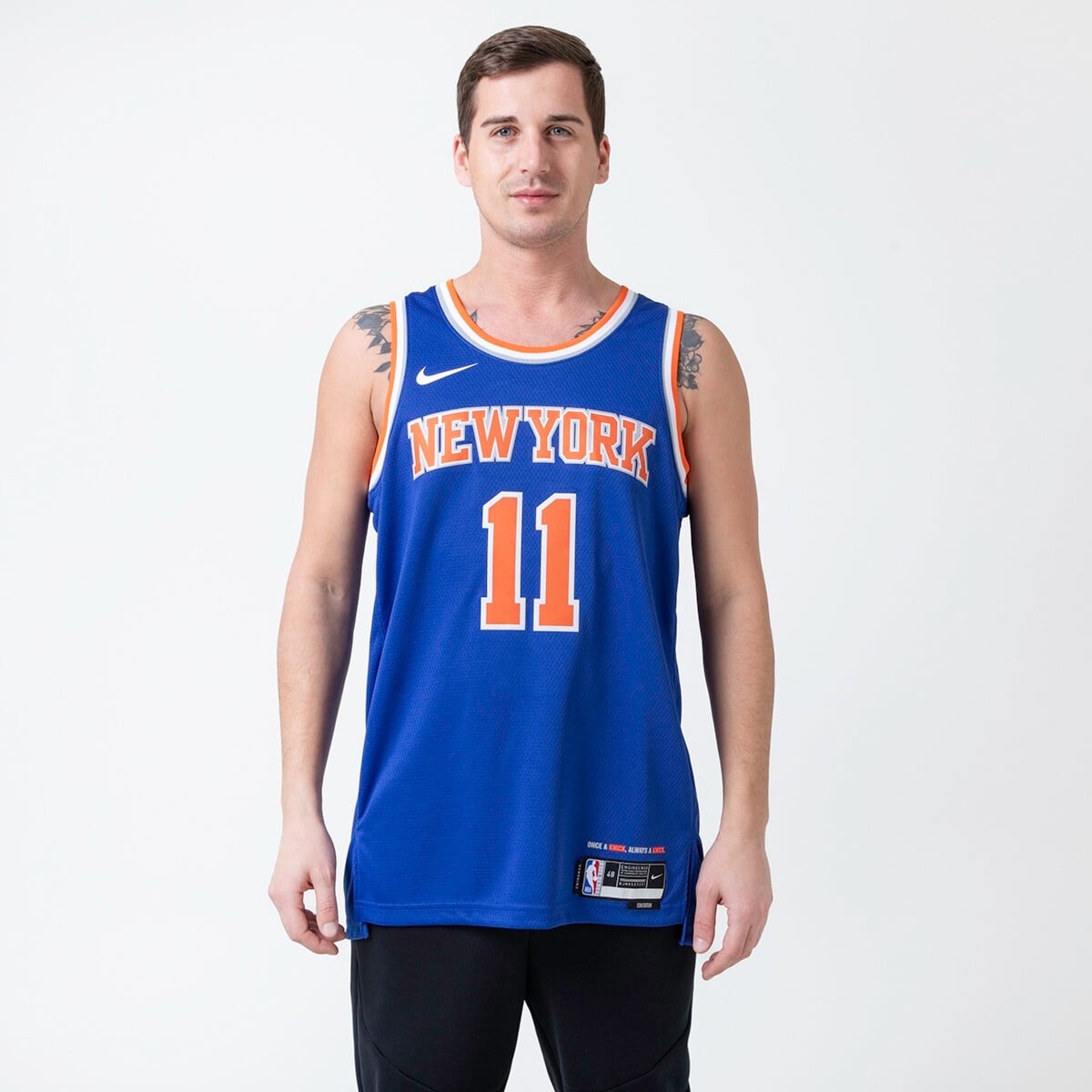 NIKE NEW YORK KNICKS ICON EDITION DRI-FIT NBA SWINGMAN JERSEY