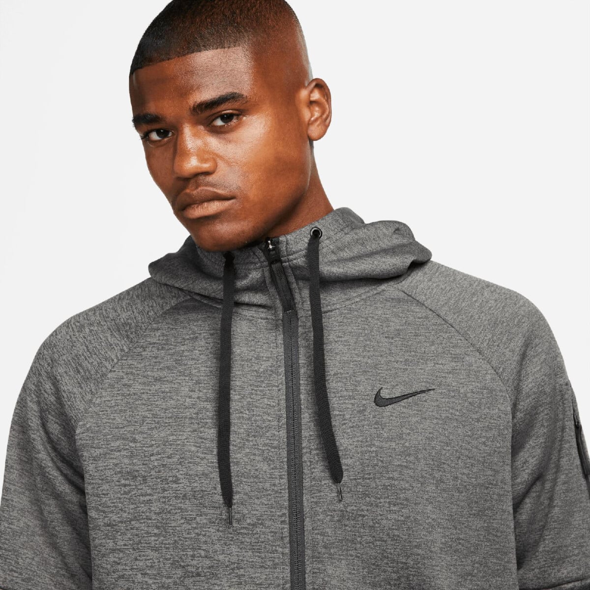 NIKE THERMA THERMA-FIT FULL-ZIP FITNESS TOP | Hoodies and
