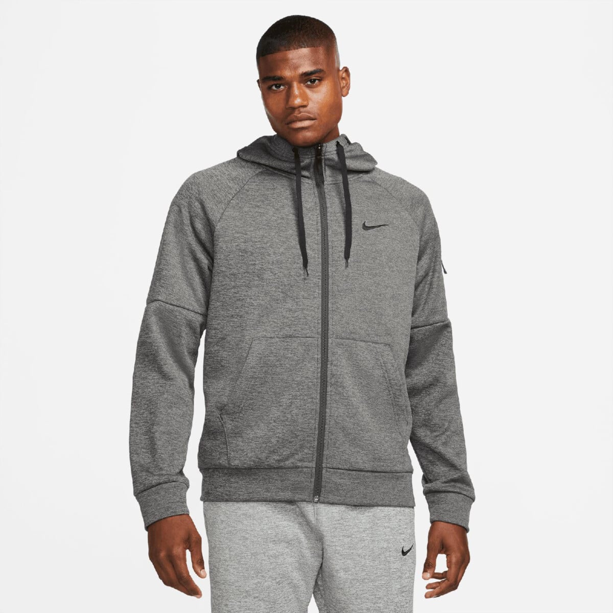 NIKE THERMA THERMA-FIT FULL-ZIP FITNESS TOP | Hoodies and