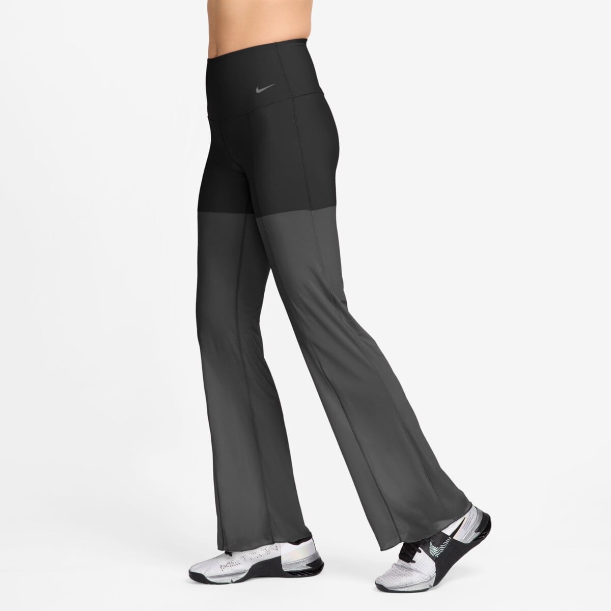 【新品】NIKE ZENVY ハイウエスト ジョガーパンツ ヨガパンツ Mサイズ NIKE ZENVY WOMEN'S GENTLE-SUPPORT HIGH-WAISTED SHEER-OVERLAY