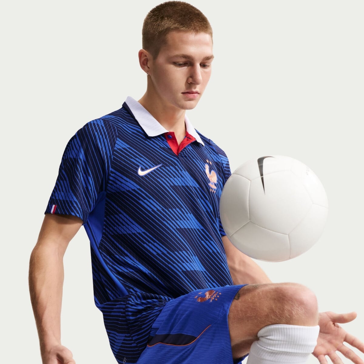 Nike フランス代表 サッカーシャツ NIKE FFF 2026/27 MATCH HOME AERO-FIT FOOTBALL AUTHENTIC JERSEY