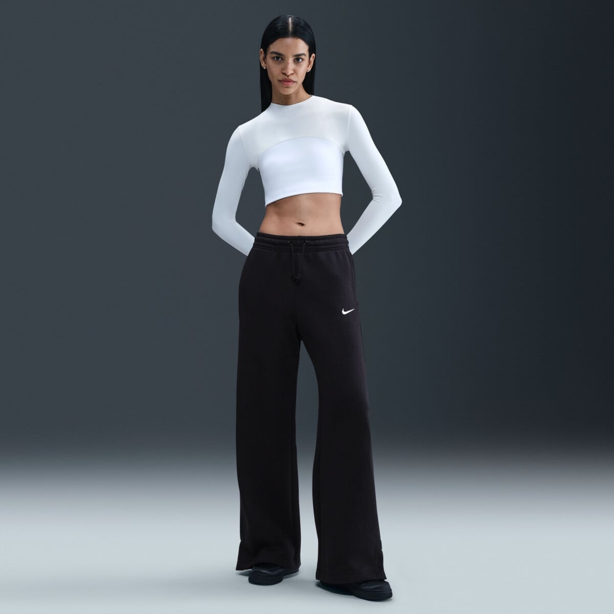 あ*く様 00sNIKE ACG wide flare pants y2k ar NIKE SPORTSWEAR PHOENIX FLEECE HIGH RISE WIDE-LEG PANTS | Pants