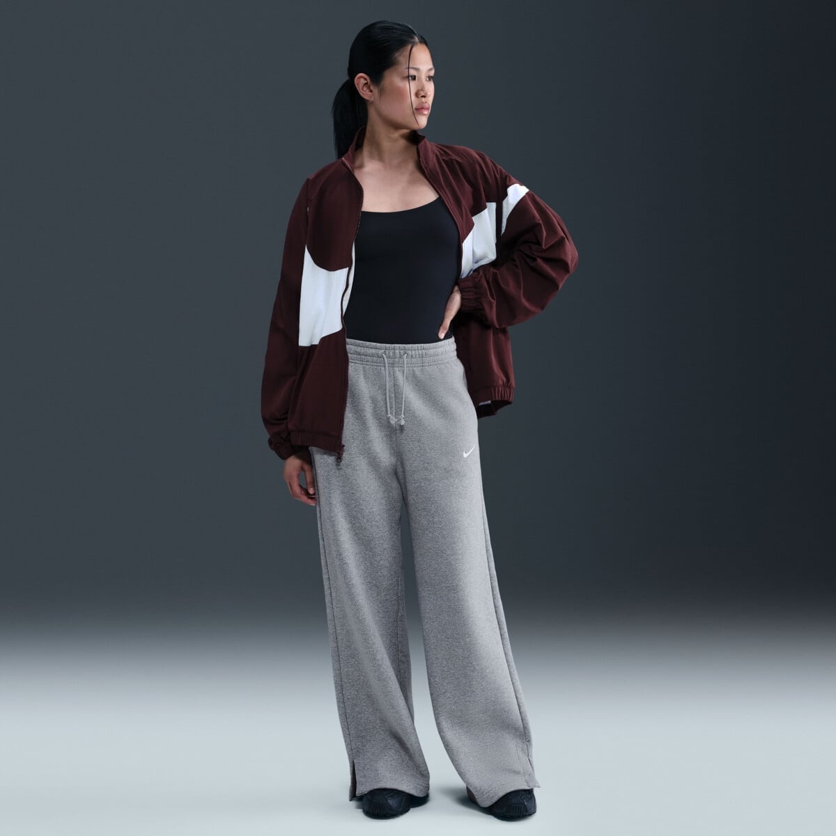 NIKE SPORTSWEAR PHOENIX FLEECE HIGH RISE WIDE-LEG PANTS | Pants