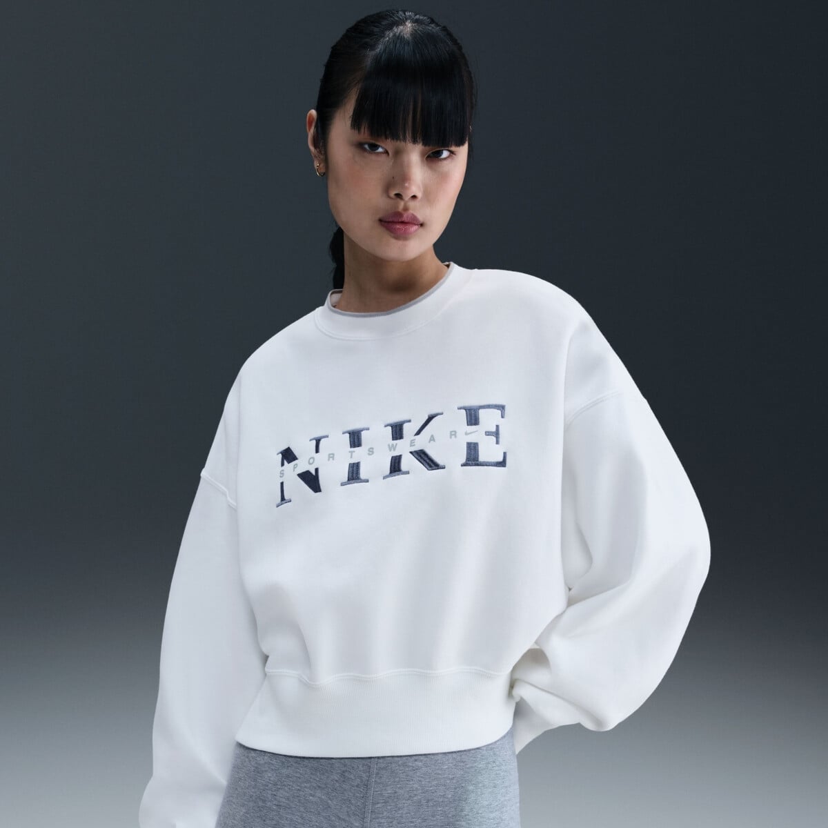 NIKE SPORTSWEAR PHOENIX FLEECE OVERSIZED CREW-NECK | Hoodies and