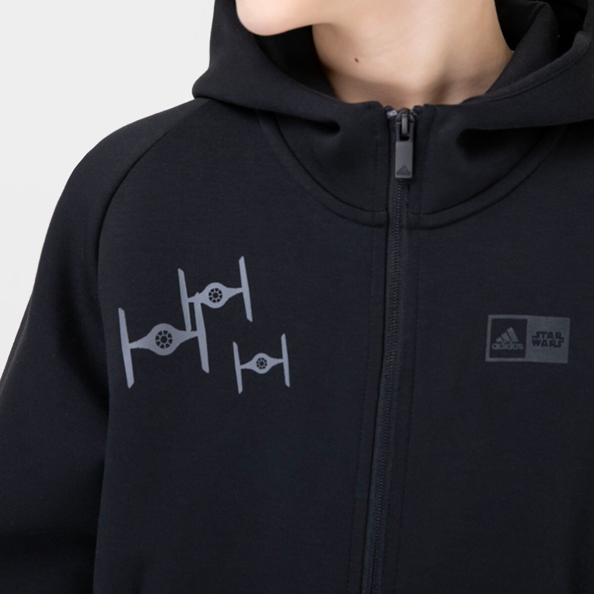 ADIDAS X STAR WARS KIDS Z.N.E FULL-ZIP HOODIE | Hoodies and
