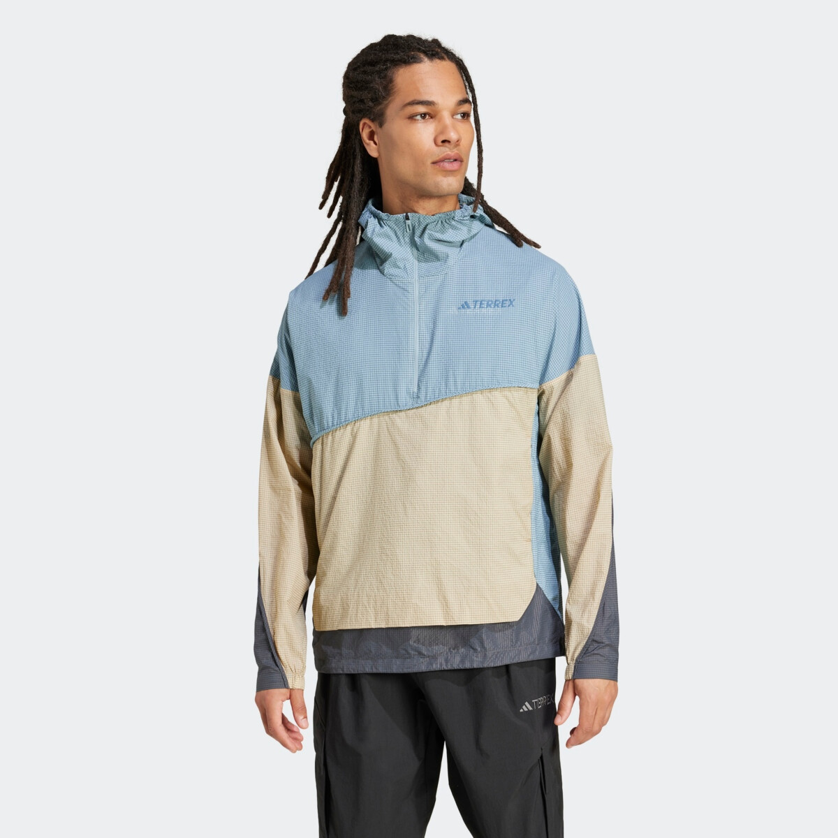 ADIDAS MEN'S TERREX XPLORIC WIND ANORAK | Jackets and Parkas