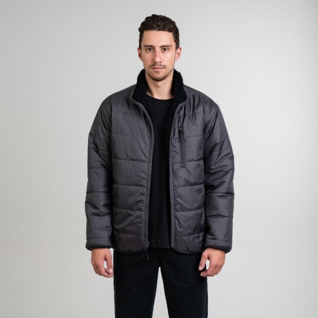 CONVERSE MEN'S REVERSIBLE SHERPA JACKET | Jackets and Parkas