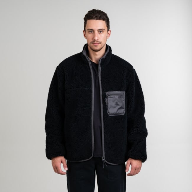 CONVERSE MEN'S REVERSIBLE SHERPA JACKET | Jackets and Parkas