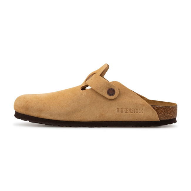 BIRKENSTOCK BOSTON SUEDE LEATHER - NARROW FIT | Sandals and flip