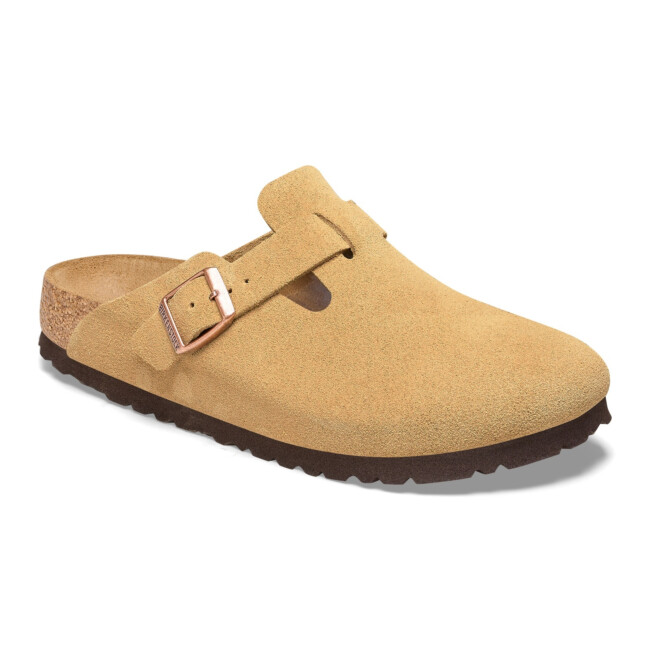 BIRKENSTOCK BOSTON SUEDE LEATHER - NARROW FIT | Sandals and flip