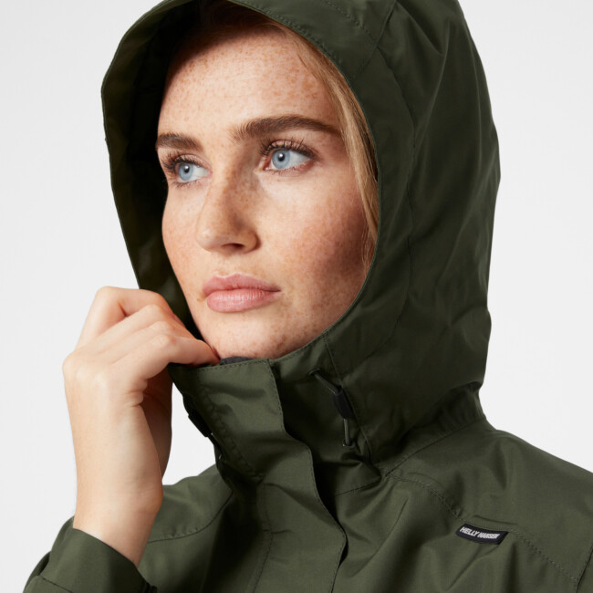 HELLY HANSEN WOMEN'S VALKYRIE FLEECE-LINED RAIN JACKET Jackets