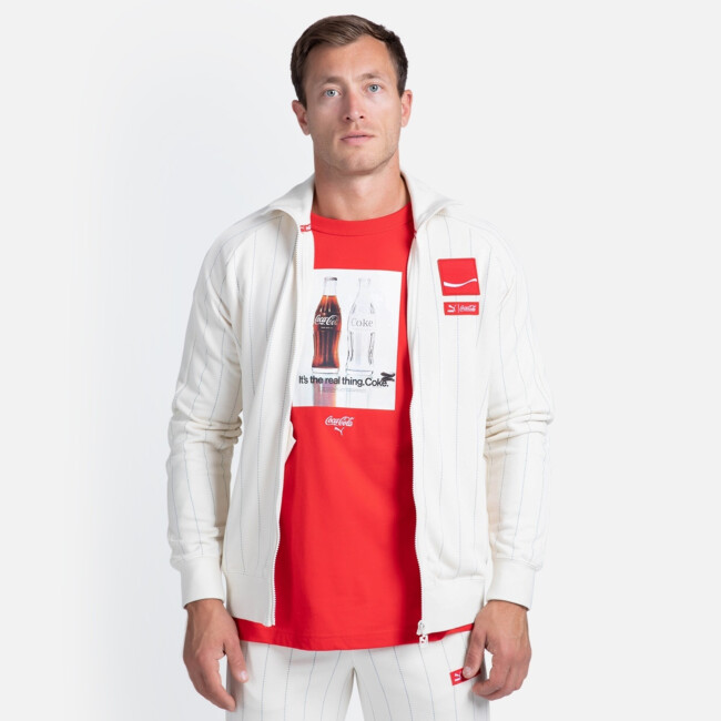 PUMA × Coca-Cola ジャージ上下セット L PUMA X COCA COLA M T7 TRACK JACKET TR | Tops and Shirts | Sportland