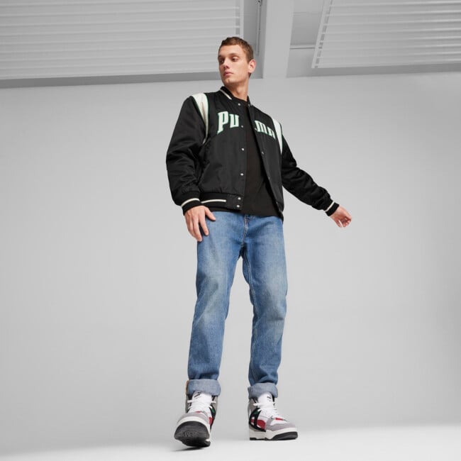 PUMA MEN'S TEAM VARSITY JACKET | Jackets and Parkas | Sportland