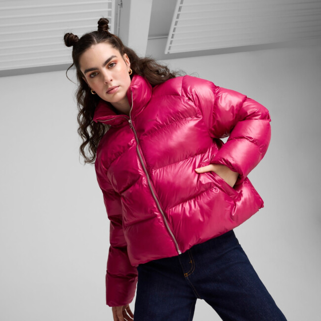 PUMA WOMEN'S SHINY PUFFER JACKET | Jackets and Parkas