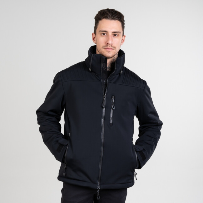 ＊黒雪＊ EA7 MEN'S SKI KITZBUHEL SOFTSHELL JACKET | Jackets and Parkas
