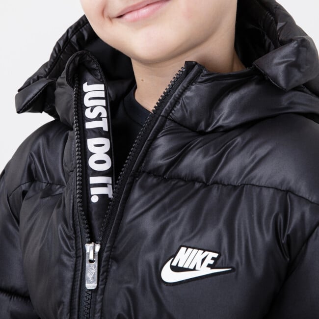 nike down quilted colorblock bomber jacket
