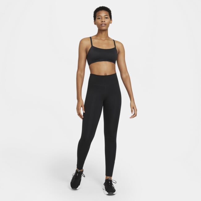 nike one mid rise crop leggings