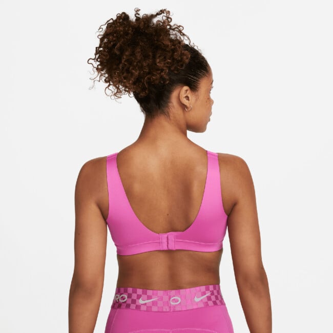 nike alpha sports bra pink